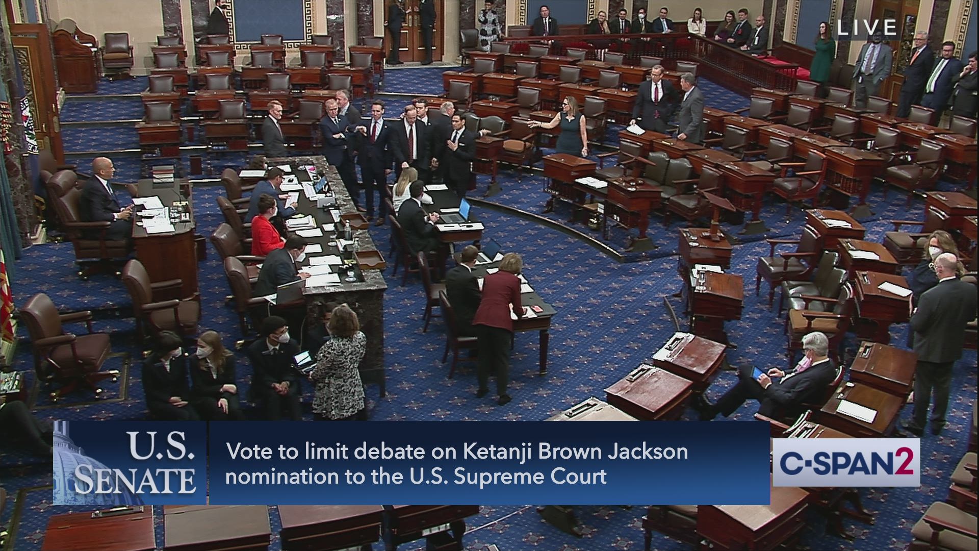 CSPAN on Twitter "HAPPENING NOW U.S. Senate Cloture Vote on U.S