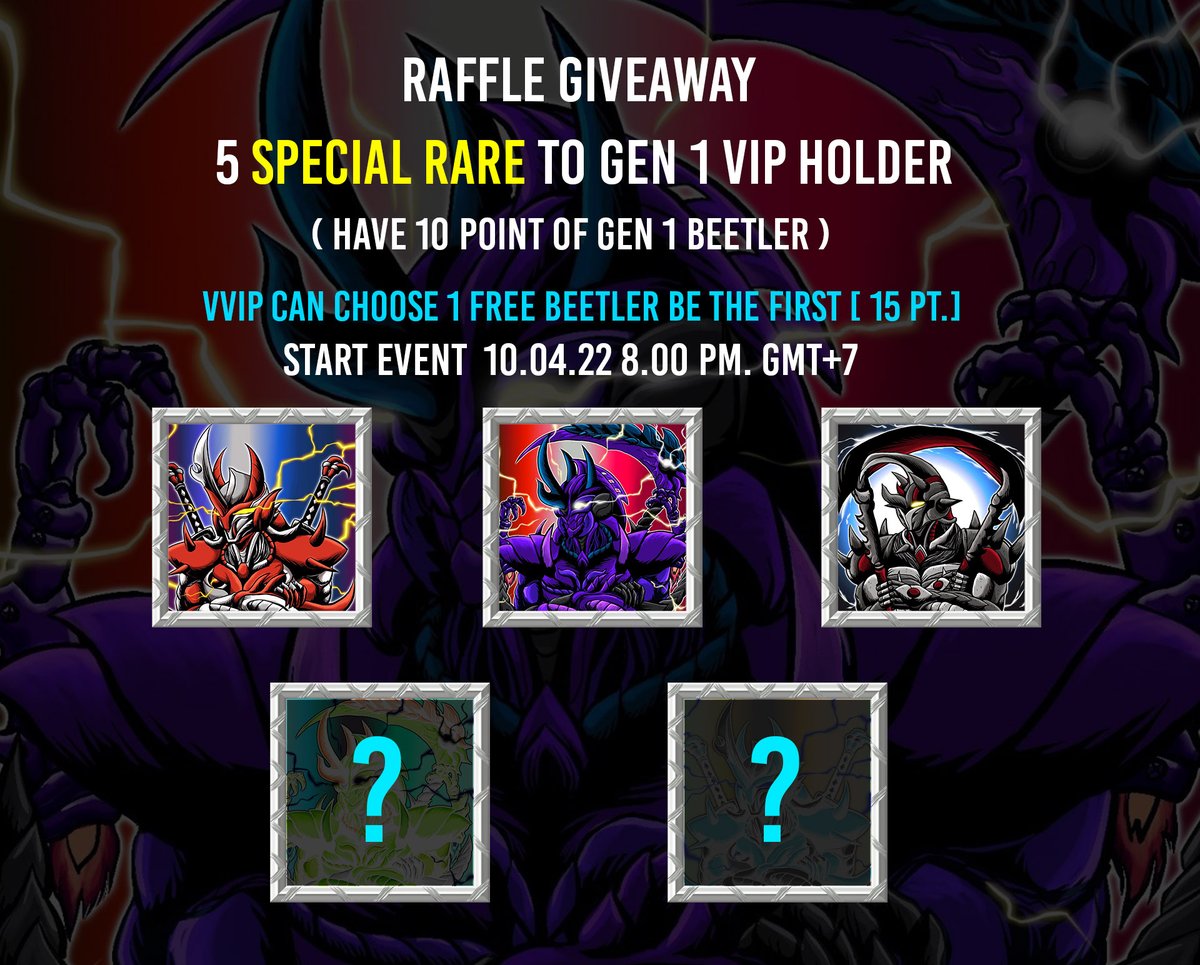 BeetlerProton's tweet photo. Giveaway for Holder!
hold  5 common or 3 uncommon
for join a special raffle event!

GEN 1 > https://t.co/xFGDLqwDrl

EVO > https://t.co/gySjivJJfe

Check your beetler now!🔥⚡️

$XPR ⚛️#Proton #ProtonNFTs #NFTs #NFTcommunity #protonmint #NFTCollection #NFTcollectibles https://t.co/scLRkknqov