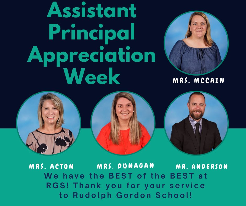 We often call them the “Dream Team” and they have well earned that title! Thank you to this amazing group of #AssistantPrincipals who serve @GordonGators and share their #GatorGreatness! #NationalAssistantPrincipalsWeek