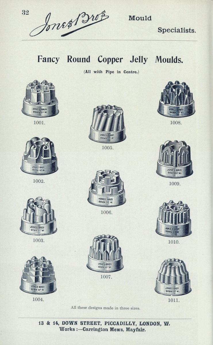 Chatsworth (@chatsworthhouse) on Twitter photo Anyone for jelly? The archive of remarkable French-trained cook Dora Lee (1892-1962) includes an early 20th-century catalogue issued by Jones Bros. who supplied everything the successful chef could possibly need. #ArchiveFoodAndDrink #Archive30 <a href="/ARAScot/">ARA Scotland</a> #ExploreYourArchive Anyone for jelly? The archive of remarkable French-trained cook Dora Lee (1892-1962) includes an early 20th-century catalogue issued by Jones Bros. who supplied everything the successful chef could possibly need. #ArchiveFoodAndDrink #Archive30 <a href="/ARAScot/">ARA Scotland</a> #ExploreYourArchive