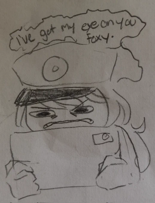 Playing FNAF in 2022 for the first time: a diagram 