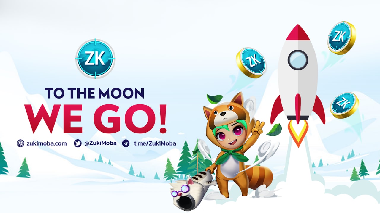 Zuki Moba on Twitter "🚀TO THE MOON WE GO! Hey Heroes! 💰ZUKI tokens