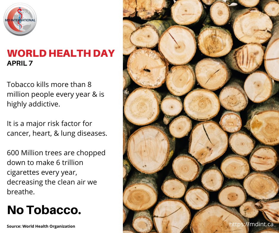 MDInternational's tweet photo. #WorldHealthDay
#HealthierTomorrow https://t.co/stEDkLk4iw