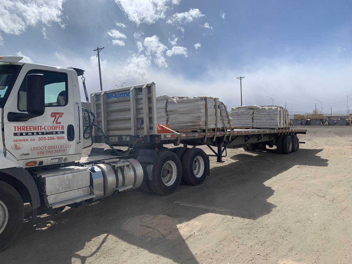 Another load of stone heading to the job site #lovelandbuffsandstone #fullyloaded #construction #masonry #supply