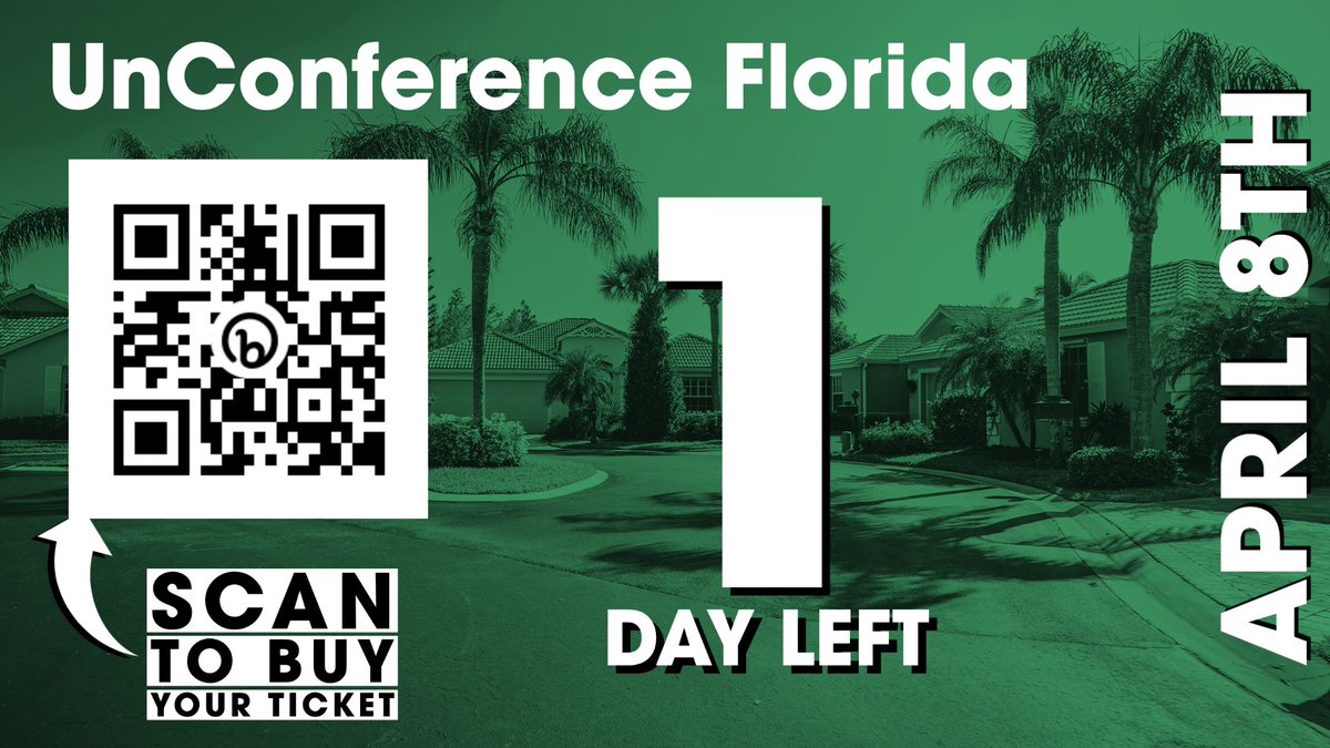 Unconf_US's tweet photo. UnConf Florida is TOMORROW! We can't wait to see you all there! REGISTER: https://t.co/K8zzRteia6 https://t.co/Vhzpsra5D4