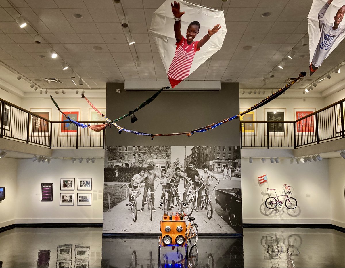 BingArtMuseum's tweet photo. What better way to spend a rainy afternoon than at the BUAM? With exhibitions featuring everything from medieval manuscripts to a tricked-out piragua pushcart, there's plenty to explore! Enjoy our extended hours every Thursday, 12pm - 7pm! See you around the galleries! #BUAM https://t.co/gr5kAJIIhO