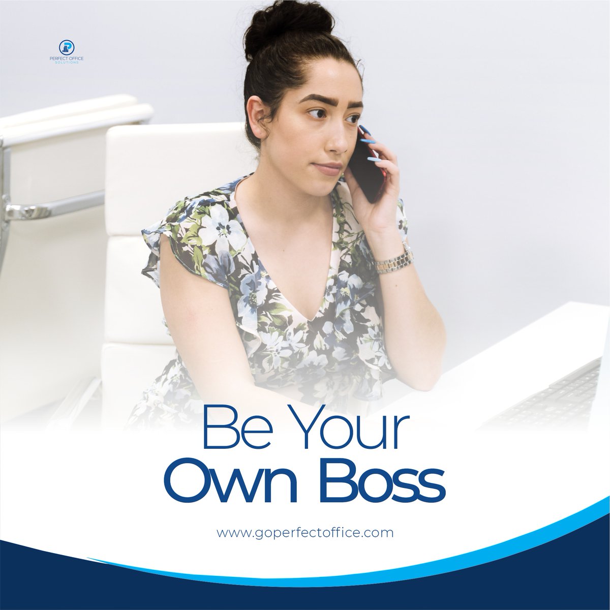 Make your own rules. Customize your space.

Visit goperfectoffice.com to learn more about our offerings.