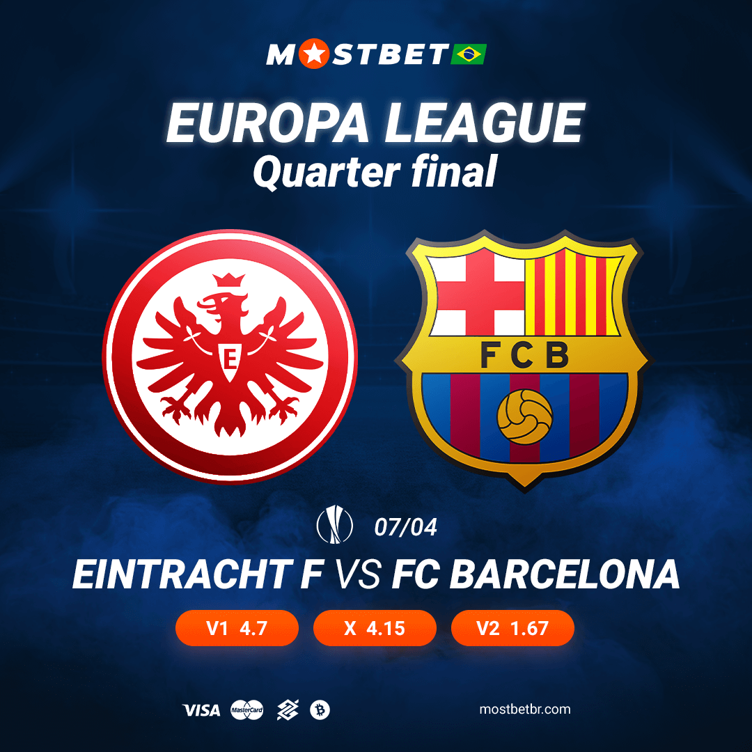 HOJE tem #EuropaLeague !

Aposte no jogo de hoje e ganhe conosco!! 💰🔥

#QuarterFinal
⚽#EintrachtFrankfurt vs #FCBarcelona
📆- 07/04

🤑Por tempo limitado: cupom TOTTIBR ao se cadastrar para receber um bônus imbatível!

👉💰 (mostbetbr6.site)