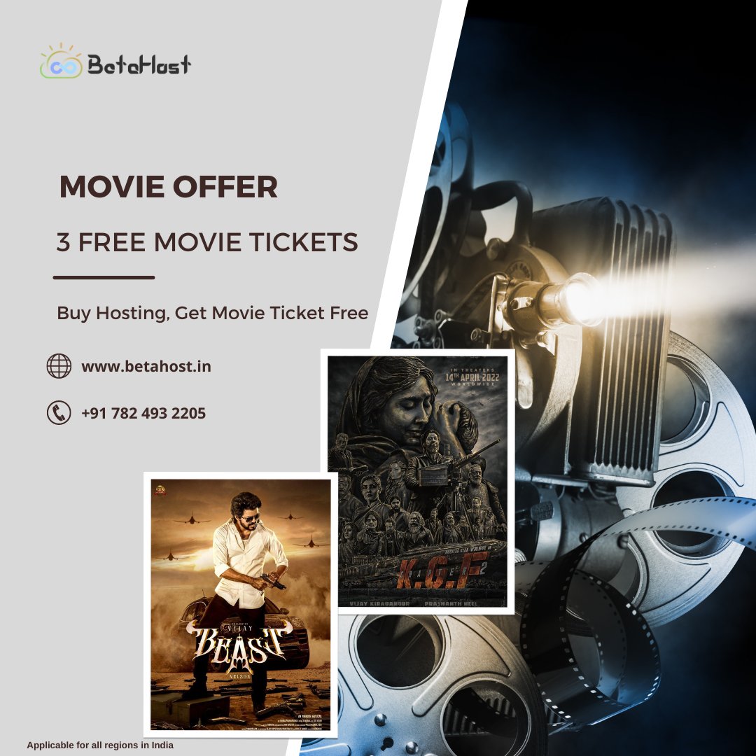 unistamglobal's tweet photo. Get started today, Grab your offer
https://t.co/zzUE7qTCIe
#Unistam #BetaHost #BeastMovie #BeastMode #KGFChapter2 #Webhosting #freemovieticket https://t.co/wjpY7HL79l