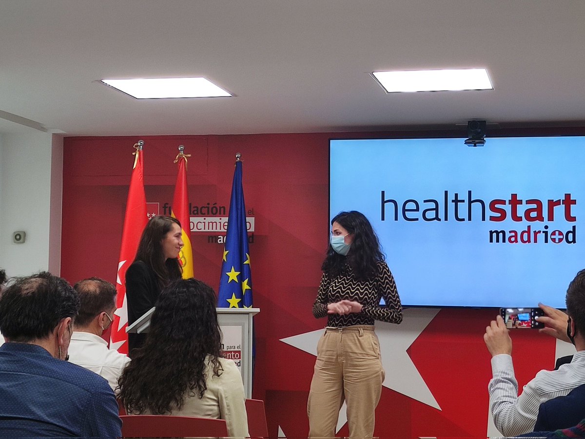 EvaMartinBe's tweet photo. @cedrion_ing finalista de #Healthstart @madrimasd ¡Qué emoción! Un gran equipo, con el que ha sido un gustazo trabajar 👏🥲 https://t.co/3TSzqzTJz1