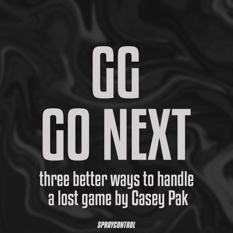 spraycontrolcs's tweet photo. 🖊️Sometimes games are simply unwinnable. We all know the feeling.

Spraycontrol's Casey Pak brings three better ways to handle a lost game.

Follow the thread for the full article.

#counterstrike #esports #csgo https://t.co/B0TGbkJGx0
