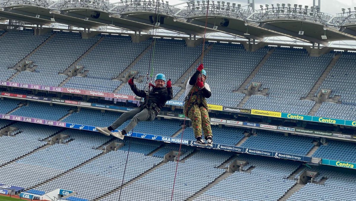 avcom_dublin's tweet photo. Our MD, Paul Murphy abseiled from the roof of @crokeparkevents as part of a charity abseil challenge in aid of @DepaulIreland - our chosen charity partner for the year. We were delighted to be able to take part and raise funds. @adventure_ie #abseil #charitypartner #teamavcom https://t.co/MPS6nJiofF