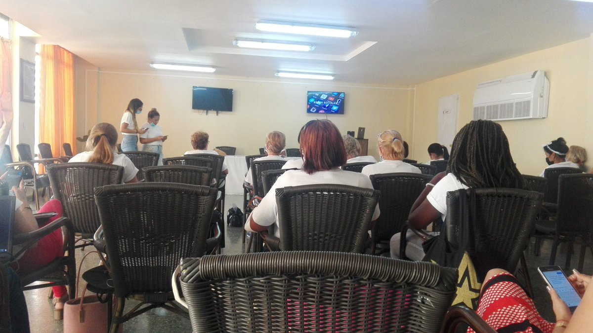 Último día del taller de Comunicación @AYSCOM2022 <a href="/SaneamientoHab/">Empresa de Saneamiento Básico de La Habana</a> <a href="/EAAMatanzas/">Empresa Acueducto y Alcantarillado Matanzas</a> <a href="/AbelSalasGarcia/">Abel Salas Garcia</a> <a href="/Antonio34813544/">Antonio Rodriguez</a>