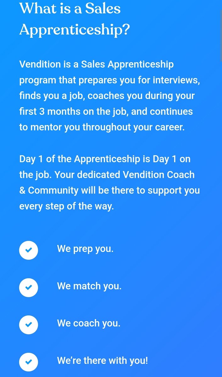 teneikaask_you's tweet photo. @GoVendition helps anyone with or without a degree or career switchers land jobs in tech sales. They PAY, train, place you while offering ongoing career mentorship
📆Ongoing Deadline
💰$3000/month
👩🏽‍💻Pivot into Tech Sales
💻Remote
🥳Land a Full Time Role✨

https://t.co/MRcNuJLdZx https://t.co/iHeq5vINv1