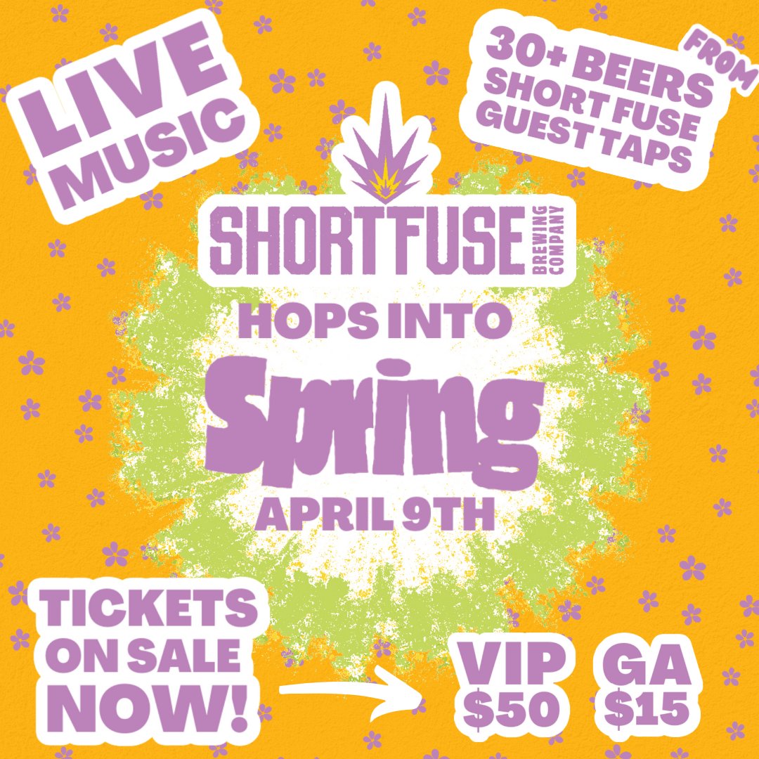 THIS SATURDAY! Hops into Spring 🌷 - mailchi.mp/shortfusebrewi…