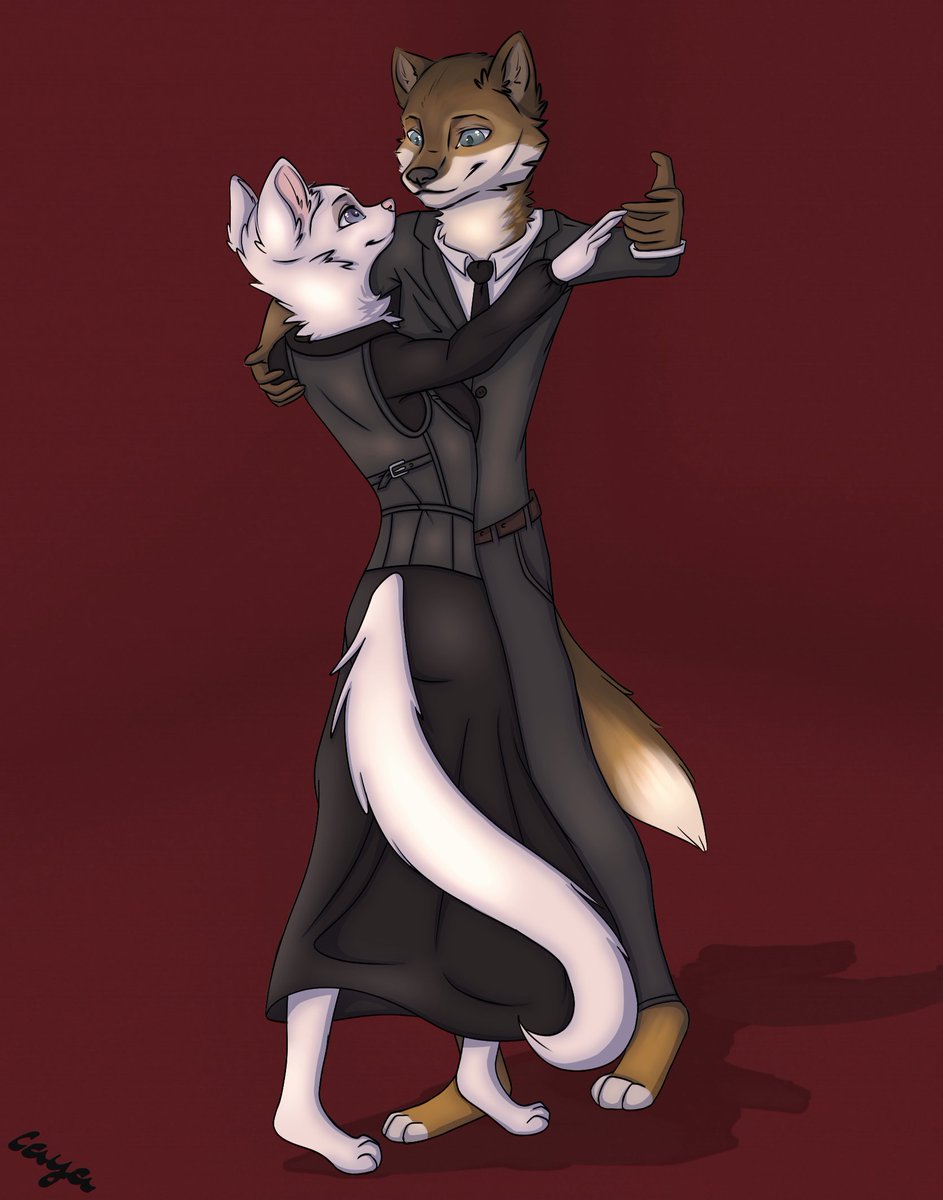 VixeyVice's tweet photo. Ross and Caya, aka me and me dancing

#furry #furryart #anthro #anthroart #art #digitalart #dancing #romantic #wolf #wolves #idk #tag https://t.co/AWV46LLd1v