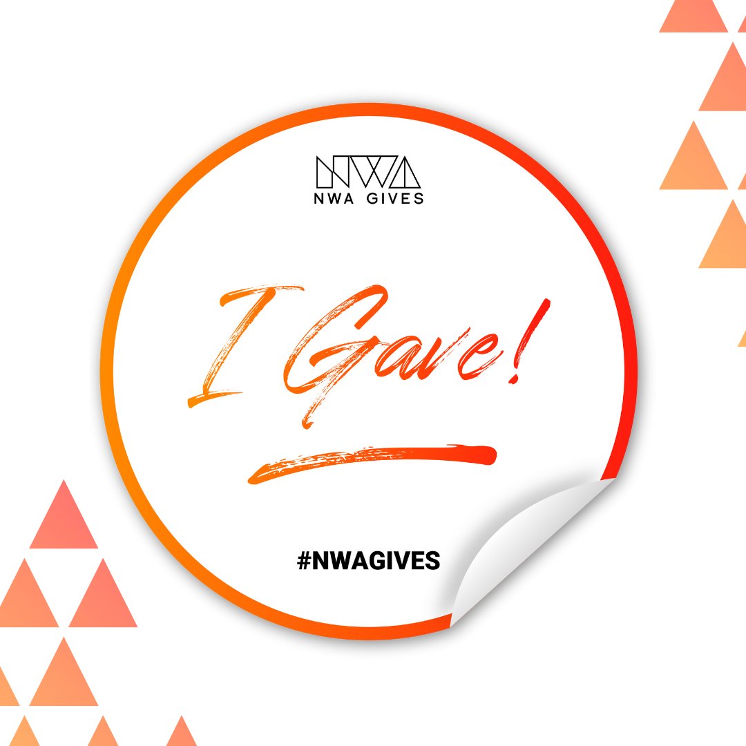 Like and share this when you give! 💥

It’s not bragging, it’s encouraging and inspiring more giving in our community. Generosity is contagious... spread the word!

NWAGives.org

#NWAGives #NWAGives2022 #NWA #NorthwestArkansas #NWANonprofit #GiveBack #LetsGive