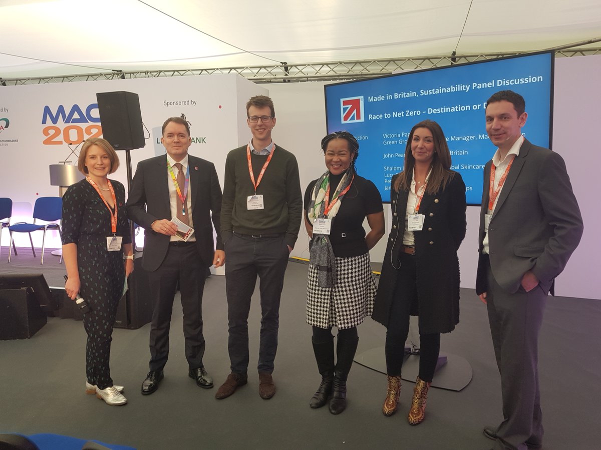 MadeinBritainGB's tweet image. Meeting members, delivering a panel discussion and exploring the MACH Exhibition...

It was great to attend #MACH2022 today and deliver the panel discussion ‘Race to Net Zero – Destination or Dream’. 

A huge thank you to our esteemed panel for taking part in our session.