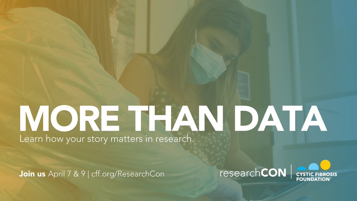 US based <a href="/CF_Foundation/">Cystic Fibrosis Foundation</a>'s ResearchCon online event starts today, making #cysticfibrosis science &amp; research accessible, &amp; easy-to-understand for the CF community. You can register to join from the UK.
See how we support UK research &amp; clinical trials here ➡️ow.ly/e7qP50IE7bM