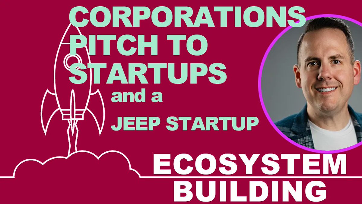 Reverse Pitches - Corporations pitching to startups. Why are we not doing more of this in Fort Worth and DFW? Video Here:  buff.ly/35N3Ubr