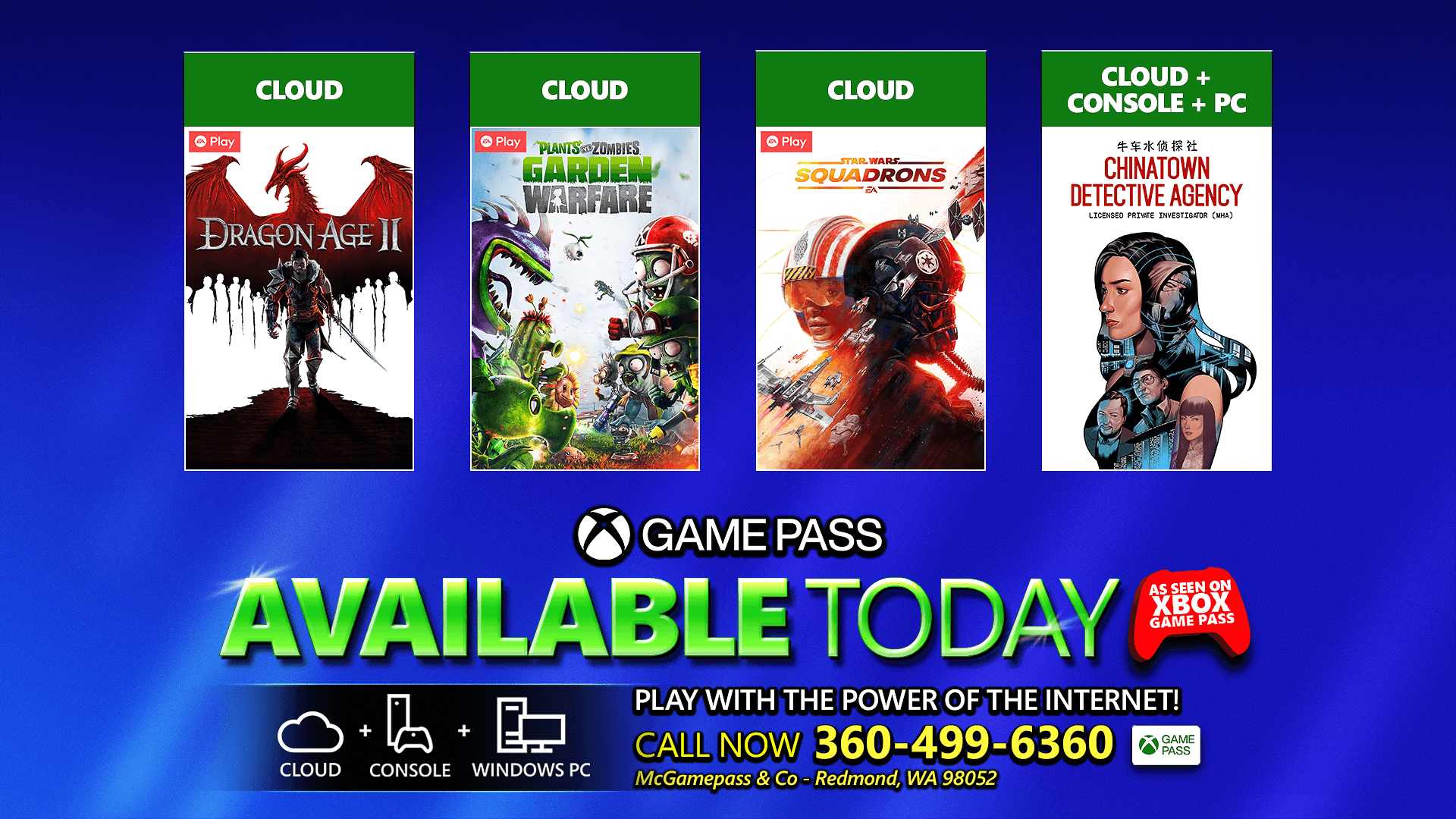 Xbox Game Pass on Twitter: "welcome to Available Today Café, if you