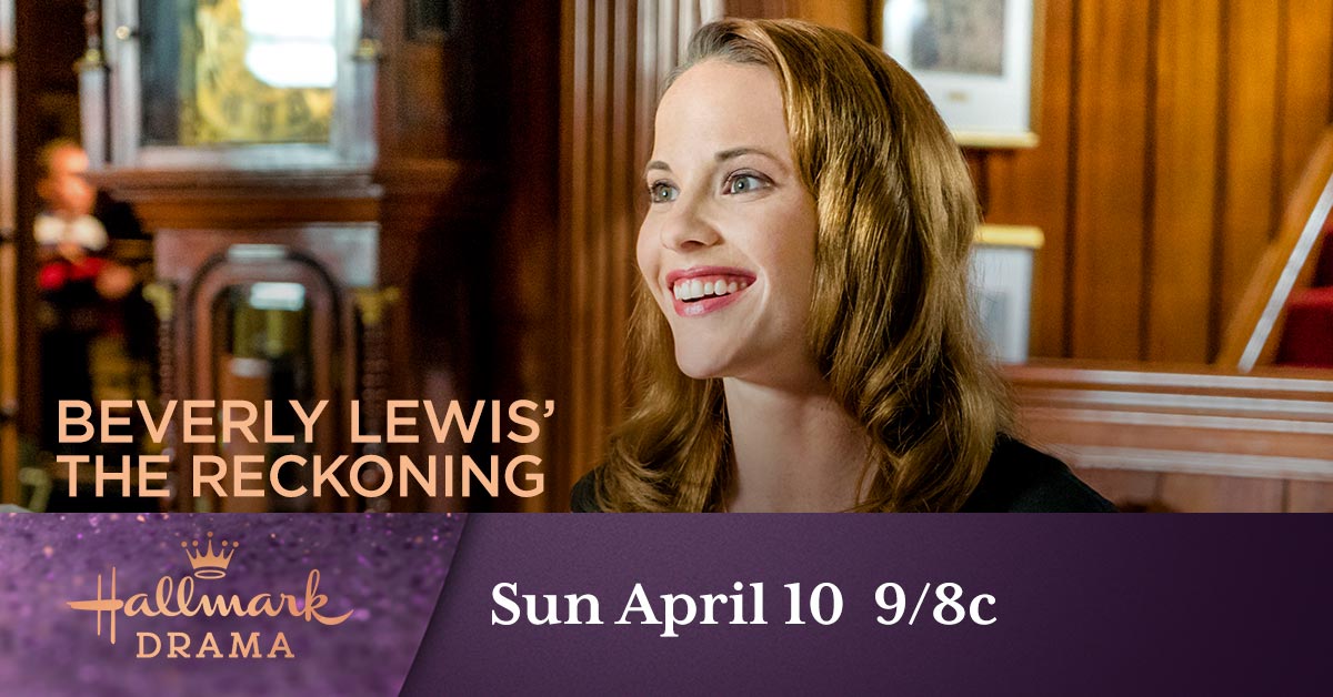 Hallmark_Family's tweet photo. Katie Mayfield @katieleclerc finds herself torn between two worlds in #BeverlyLewis #TheReckoning airing Sunday on Hallmark Drama. https://t.co/OUw7rA658H