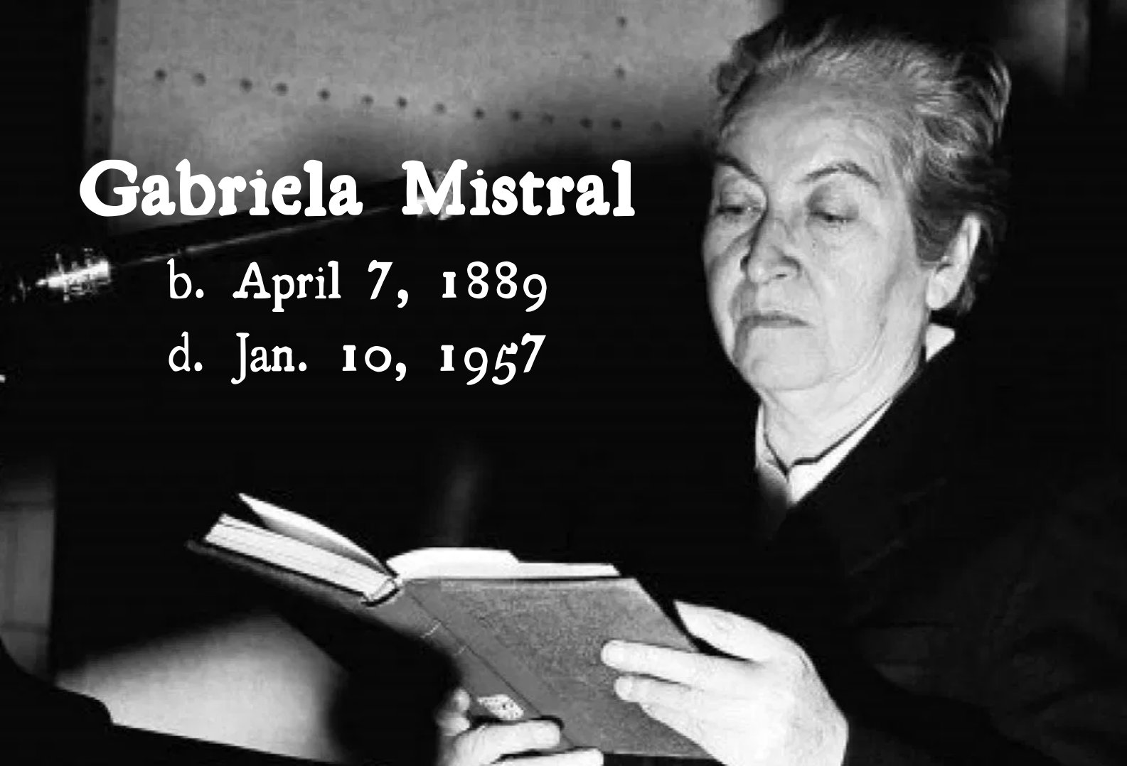 Gabrielamistral Twitter Search Twitter