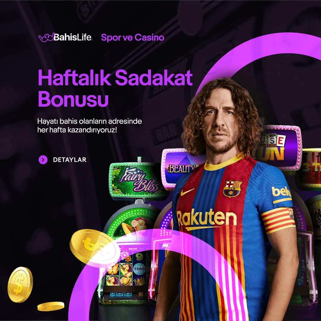 ⚜️BahisLife'tan Haftalık Sadakat Bonusu!

🟣 Hafta içerisindeki yatırım-çekim farkınız ile Haftalık Sadakat Bonusu'ndan yararlanın, ₺250'ye kadar yararlanabileceğiniz fırsat ile her zaman kazanın!

👊🏻 BahisLife, bahsetmeye değer! #UEL #UECL

📎 buff.ly/3AlXGdv
