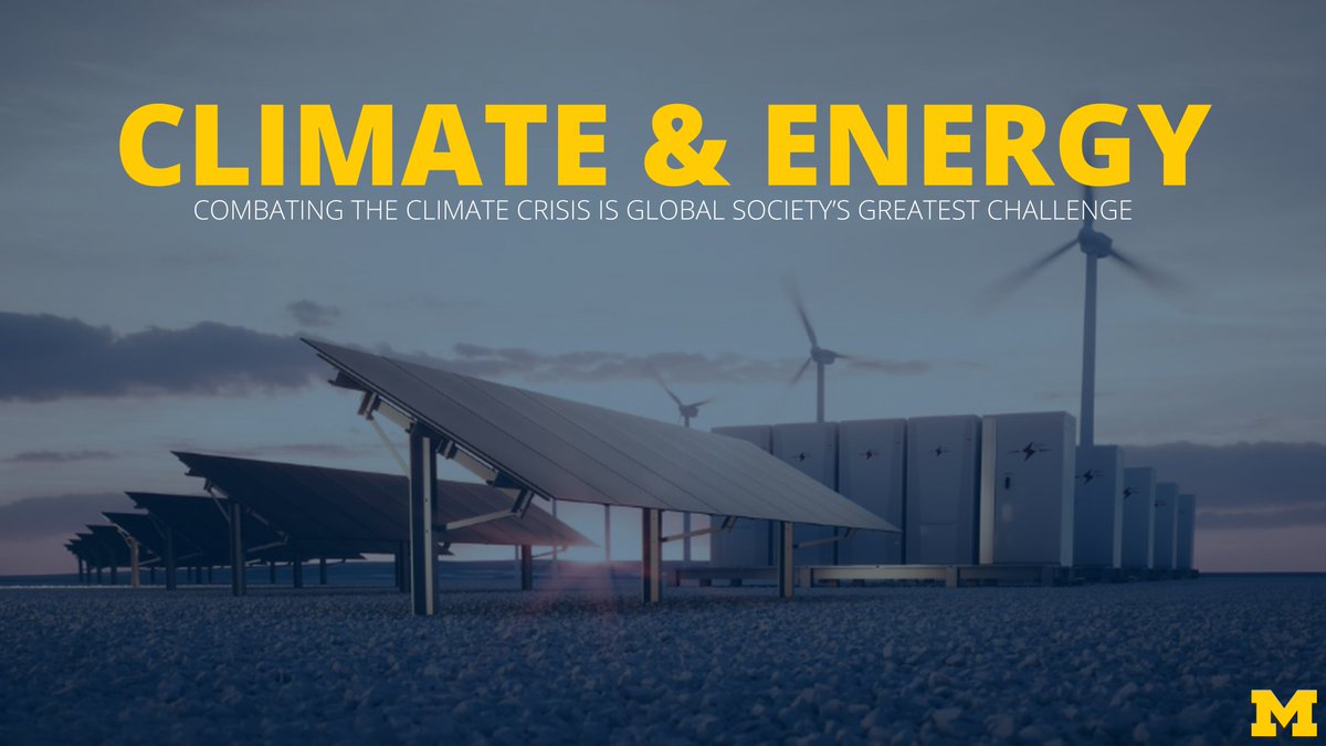 Climate & Energy, combating the climate crisis is global society’s greatest challenge.