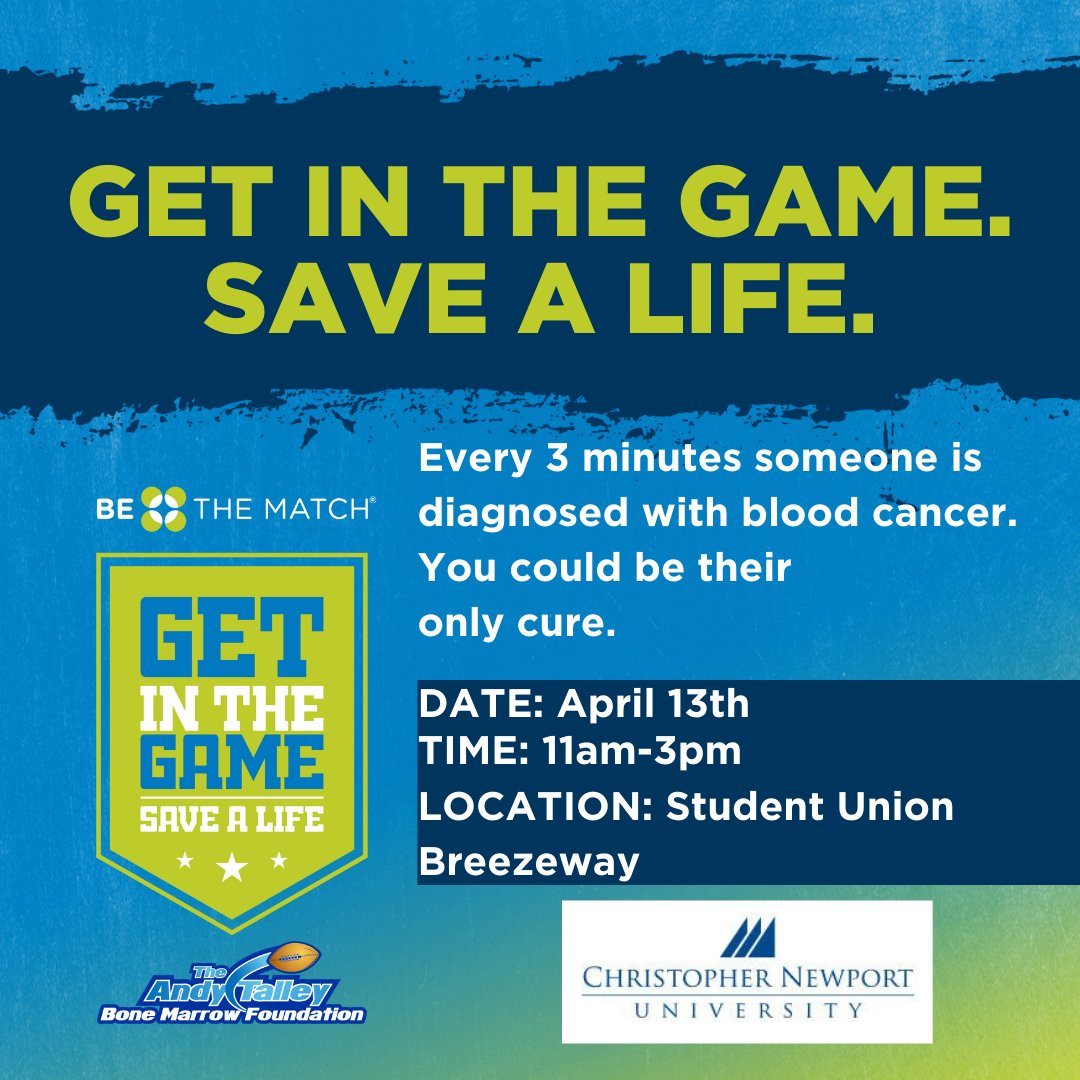 Players and Coaches are looking forward to helping out a good cause! Can't wait for the support of the CNU Community as well.