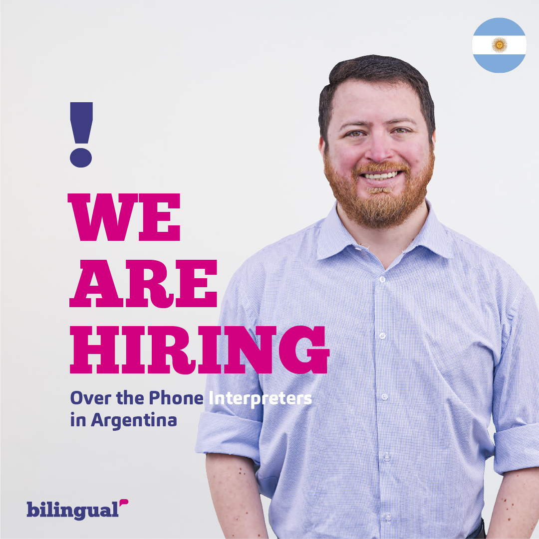 Bilingualls's tweet photo. 👩‍💻Join our team in #Argentina🇦🇷 Requirements:
☑ Advanced English and Spanish
☑ High School Diploma or GED
☑ High speed internet access
Work 40 hours a week from home and get paid in dollars!
APPLY HERE https://t.co/pZUZtM93MN
#wearehiring #overthephoneinterpreters #remoterwork https://t.co/fOa4hBiiqj