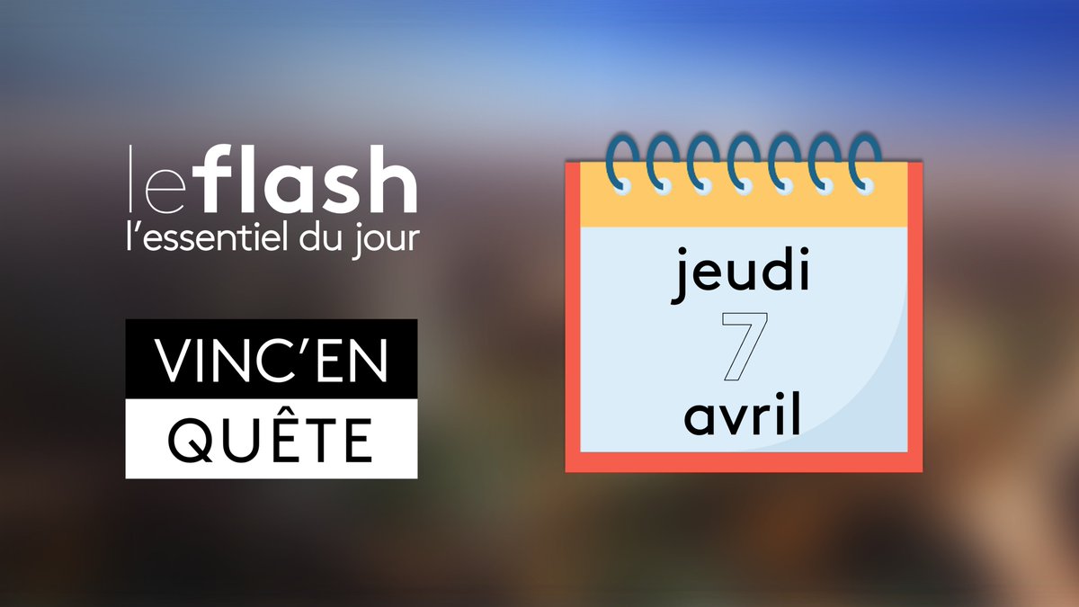 vincenquete's tweet photo. Que faut-il retenir de l’actu de ce jeudi 7 avril? Voici #LeFlash:
• La guerre en Ukraine, les dernières informations
• Tsonga va prendre sa retraite après Roland-Garros
• Une 4e dose de vaccin pour les plus de 60 ans
À découvrir dans ce #thread ⤵ https://t.co/F7lNHM4iT8