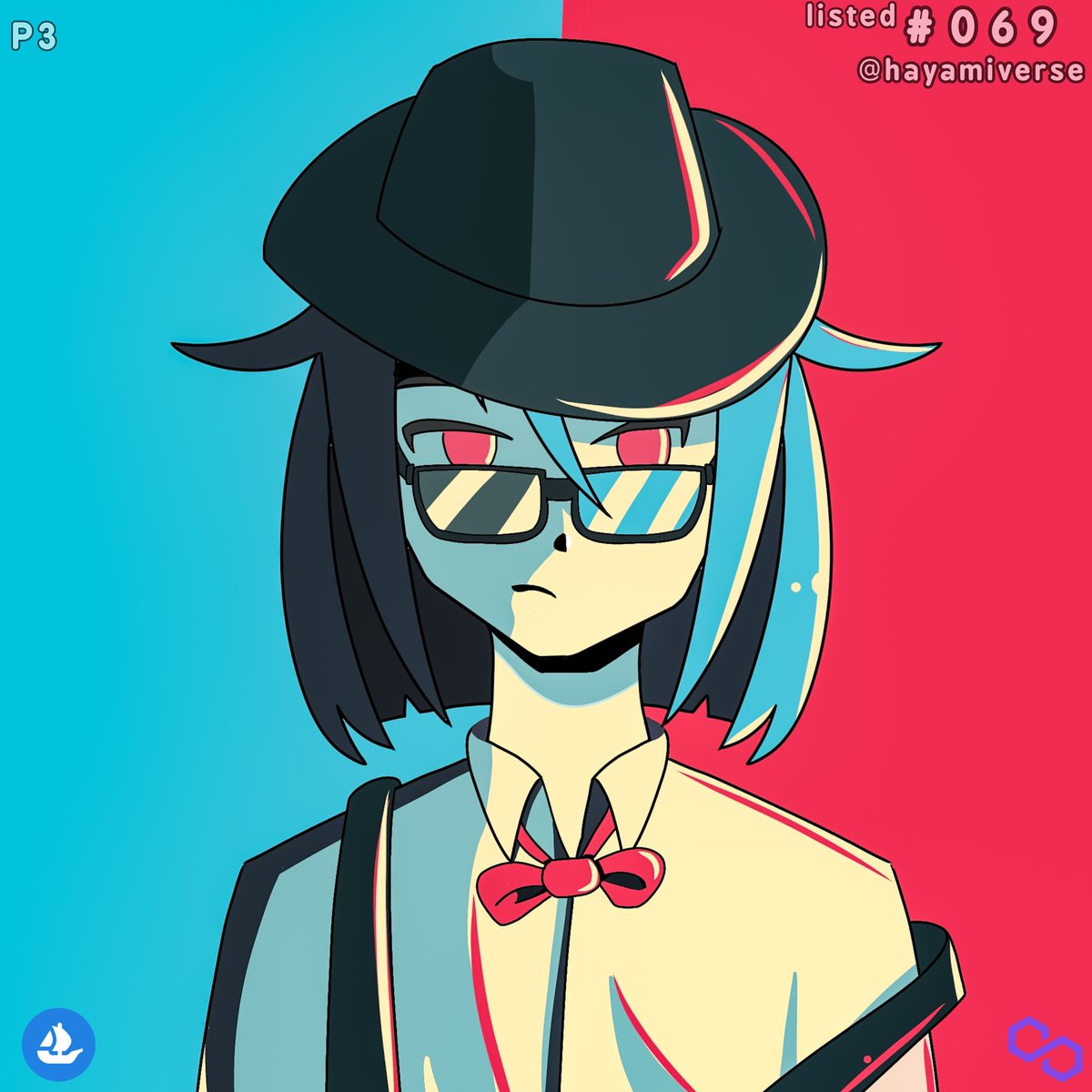 Hi guys! 
Here's Hayami #069 now listed on Opensea! 🤩
•1/1 Item
•4000px
•price: 0.0069
Let's Get 1 Hayami and become a part of Hayamiverse😜
#NFT #NFTs #NFTdrop #NFTshill #NFTshilling #NFTJapan #NFTJapanese #NFTJPN #NFTanime