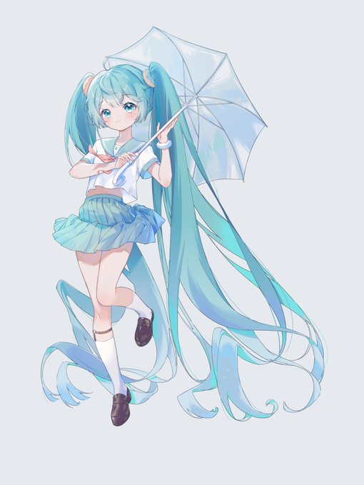 #初音ミク 
Guianoさんの「baby」
「この歌が君の傘になるといいな」 