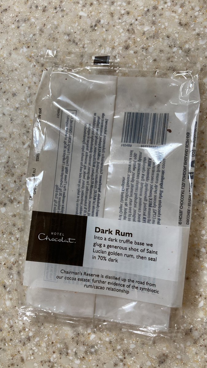 LAlldridge's tweet photo. @HotelChocolat https://t.co/42UhJY8mvZ