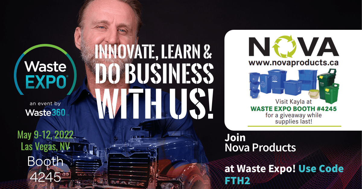 We’re exhibiting at #WasteExpo 2022 – meet us in Las Vegas with this FREE expo hall pass – using promo code FTH2. @PAGELINKS_0@ <a href="/Waste_Expo/">WasteExpo</a> 

Stop by booth 4245 to visit Kayla for a free giveaway while supplies last! ♻🌱🌎
