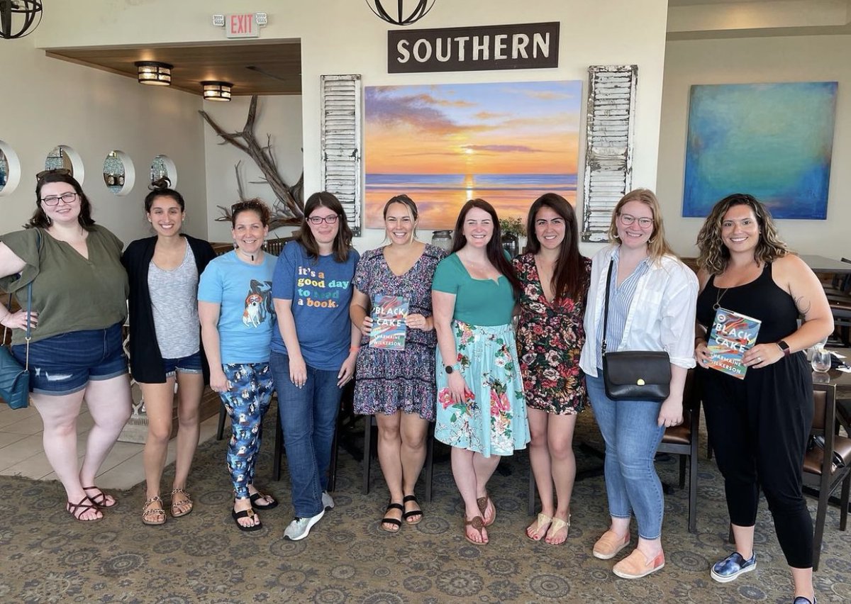 SouthernBarJax's tweet photo. Thanks to the #JaxBookBabes for hosting last month's meeting here with us! 📚😍

Looking to book a space for your organization's next event? Make a reservation at our beautiful #oceanfront restaurant today: https://t.co/v34r9ux0UJ https://t.co/NlIRPzFw30