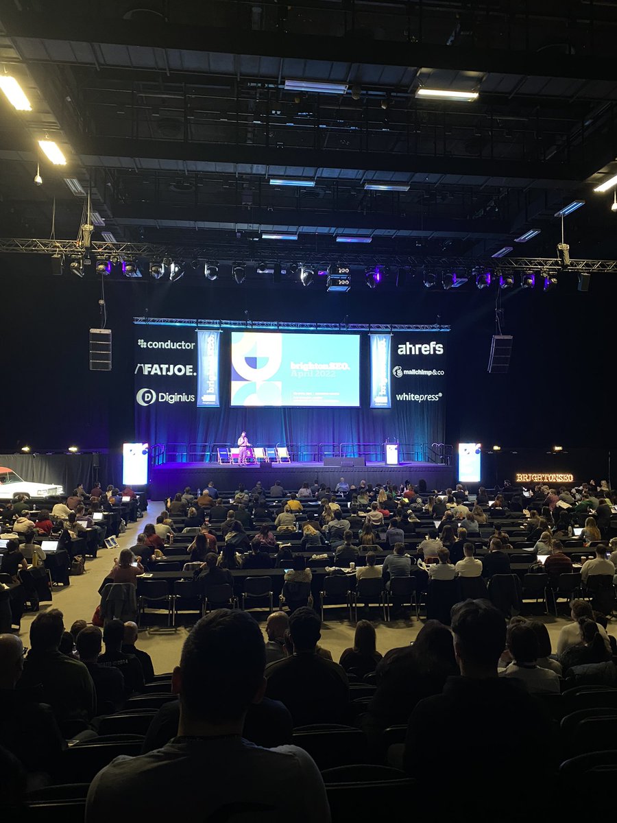 Well done to all the speakers today, you did it! Thank you for the fabulous talks including <a href="/alexhicksonpr/">Alex Hickson-Burr</a> <a href="/LidiaInfanteM/">Lidia Infante is on BlueSky</a> <a href="/ChrisCzermak/">Chris Czermak</a> <a href="/lazarinastoy/">Lazarina Stoy</a> <a href="/EddieBearZ/">Eddie Bear</a> <a href="/chimammeje/">chima mmeje🏳️‍🌈</a> <a href="/RejiYates/">Reji</a> #BrightonSEO
