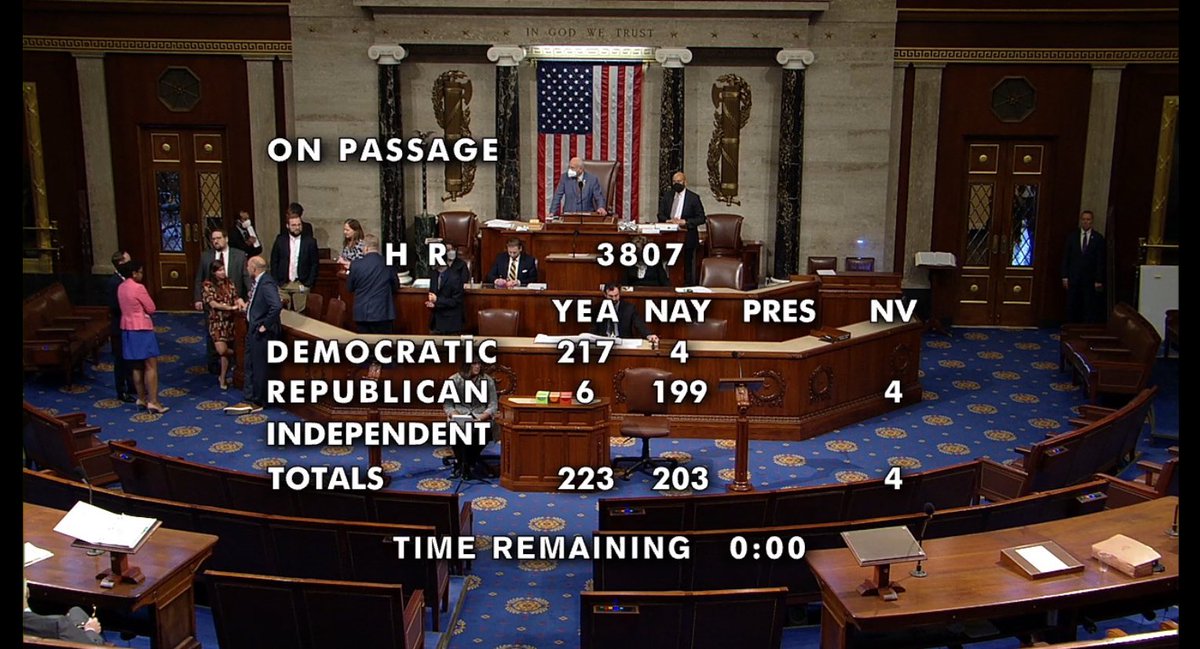🚨🚨BREAKING: The House just passed my legislation to #ReplenishRRF. A momentous occasion for the nearly 200,000 restaurants who did not receive the first round of funding.

 #SaveRestaurants