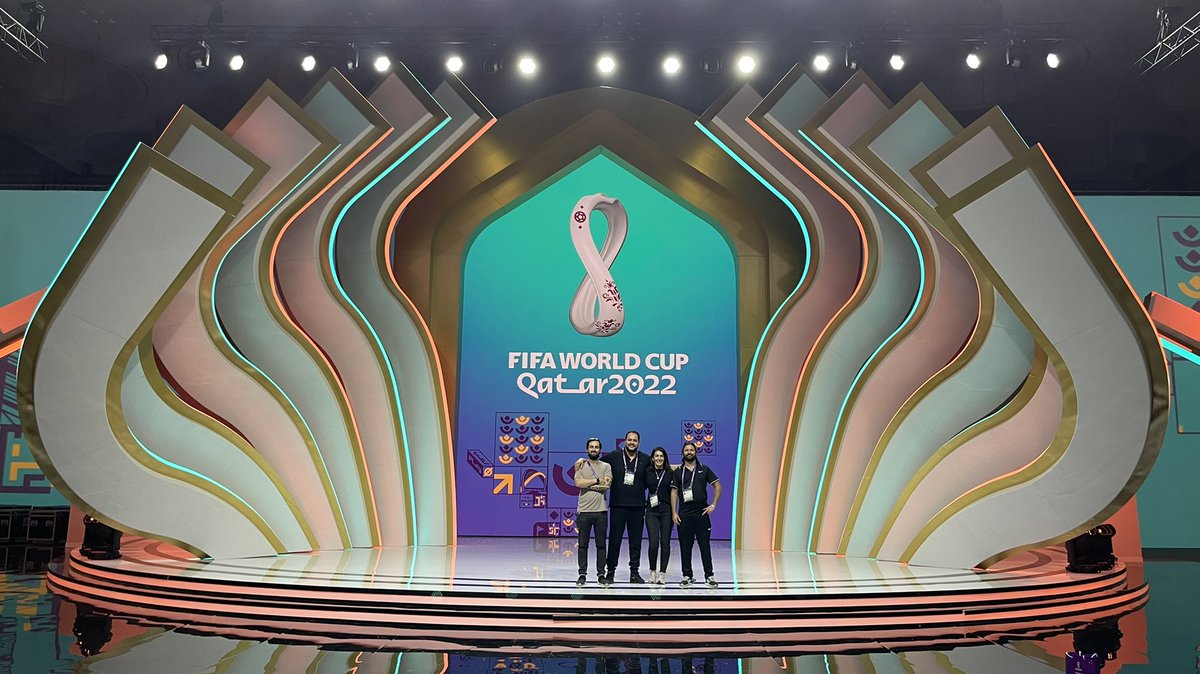 elenitagancedo's tweet photo. FIFA WORLD CUP Final Draw. ✌🏼#audioteam #protv #hbs https://t.co/IuEVXw9fkO