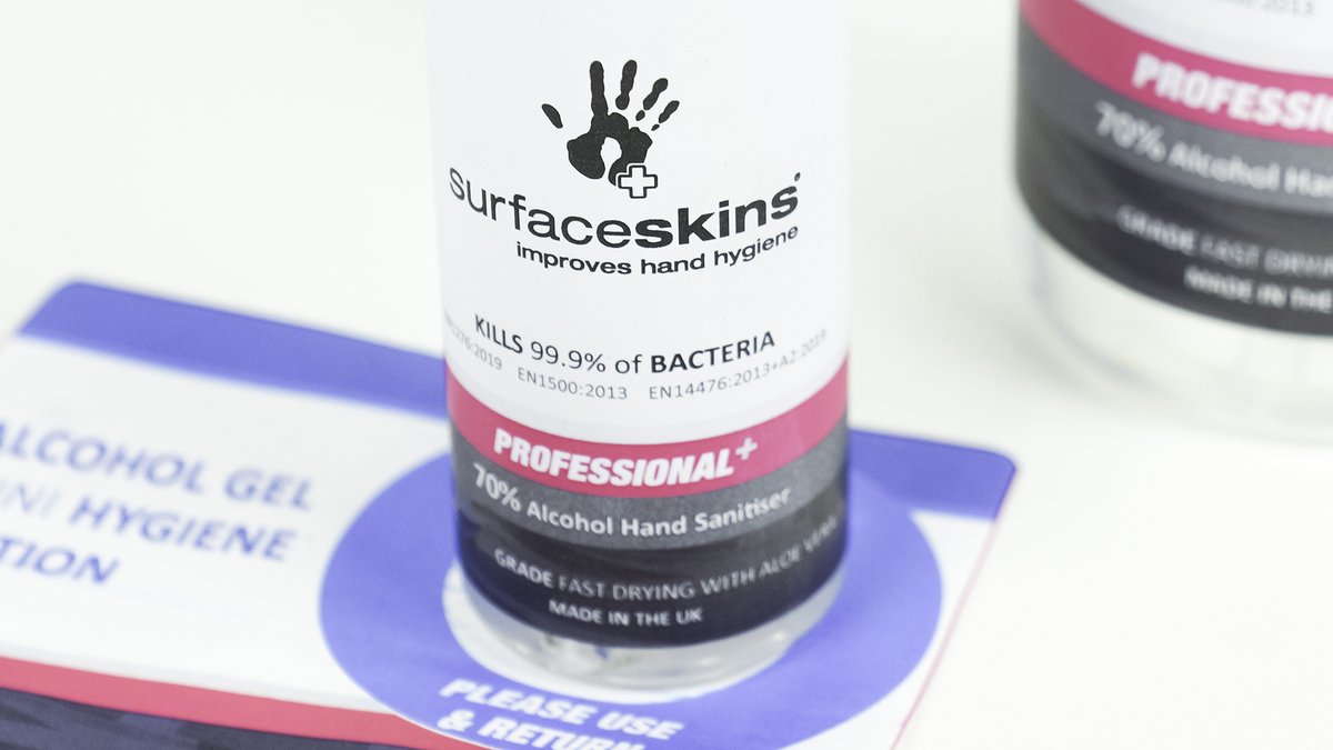 surfaceskins's tweet photo. Introducing our Surfaceskins 2022 70% Alcohol Gel Hand Sanitiser Range Video: https://t.co/Btz7yZ5onR
A high Quality UK Made Gel, with return to base stickers #alcoholgel #handsanitiser https://t.co/SCTdCD021a