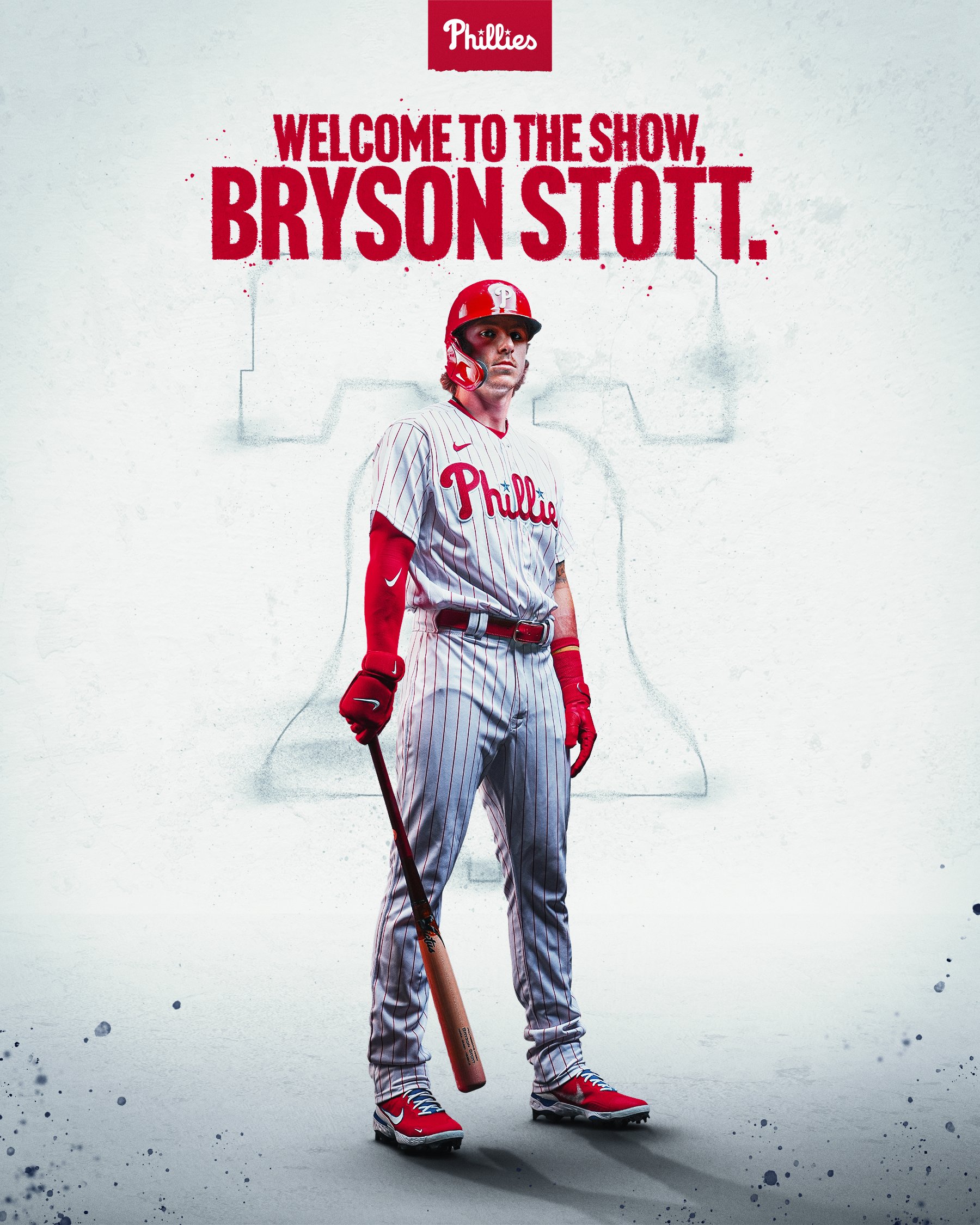 Philadelphia Phillies on X: Announcing: Bryson Stott. Welcome to the Show,  kid.  / X