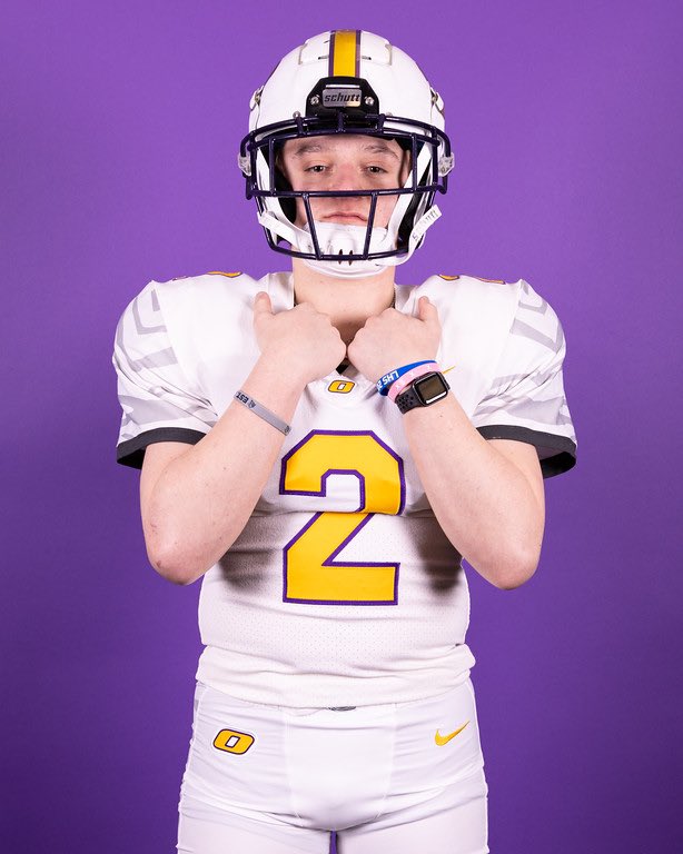 DominicNigro2's tweet photo. Had a great visit at the University of Olivet Nazarene! Thank you @CoachGarde and @coachReeseDeck for the invite! Can’t to be back 
@CoachBigPete @DeepDishFB https://t.co/lwENq3BSMS