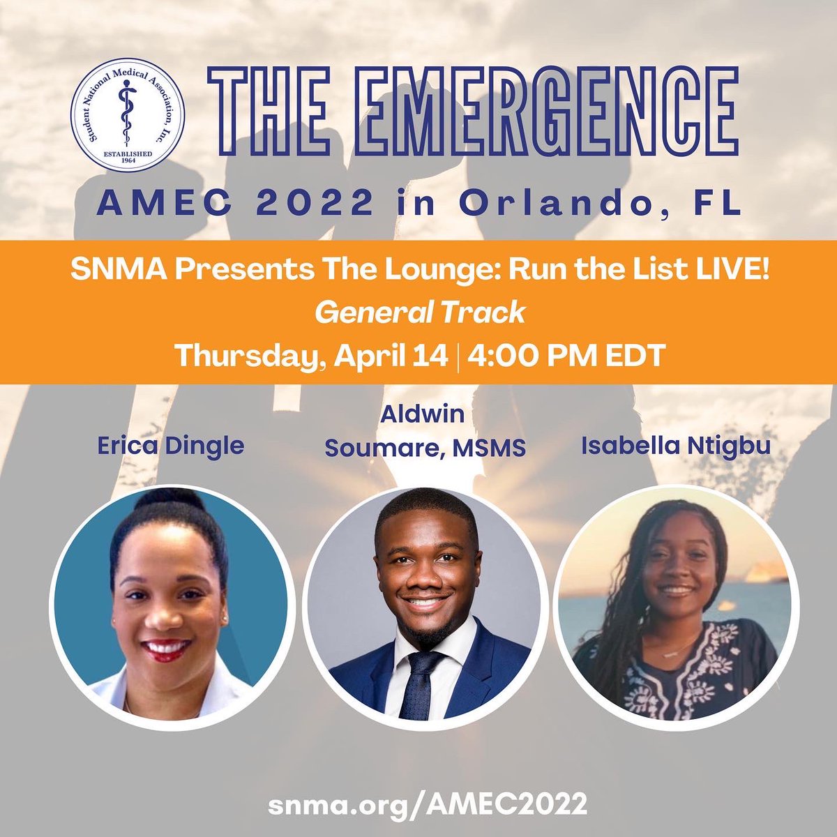 We’ve got some exciting #AMEC2022 Sessions lined up! Tap into our Thursday workshops and see more what our speakers have lined up. Stay tuned for more sessions! 

#AMEC2022 #TheEmergence #snma #snmaexcellence