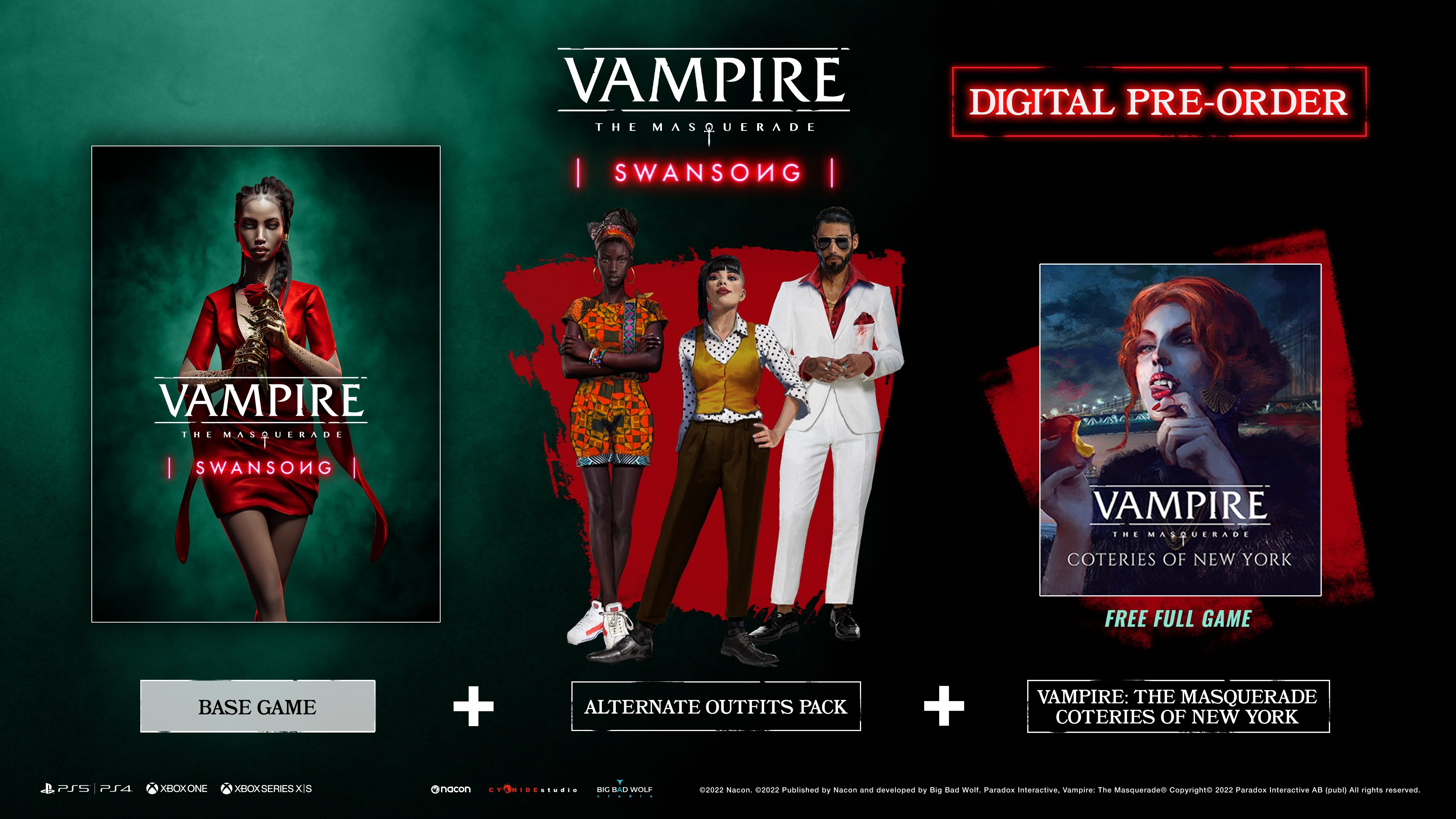 Vampire: The Masquerade - Swansong (PS4)