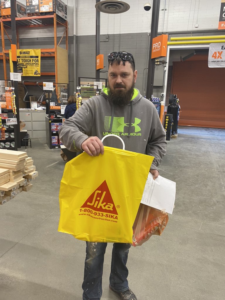 A Big <a href="/Sika/">Sika</a> thanks to <a href="/MayraParada0104/">Mayra Parada</a> at <a href="/HomeDepot/">The Home Depot</a> 3815 in Mentor OH for the invite!!! Had a good time training customers and Associates all about the power of #sika durning Pro Month. <a href="/Monica_Lindsey1/">M</a>