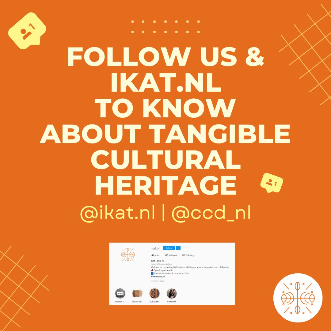 DID YOU KNOW? 🔍⁉ 
 
CCD-NL has an Indonesian Instagram counterpart - <a href="/ikat/">Firecracker, Right?</a>.nl. Give us a follow: instagram.com/ikat.nl/ 🇮🇩

#ikat #kasuri #indonesia