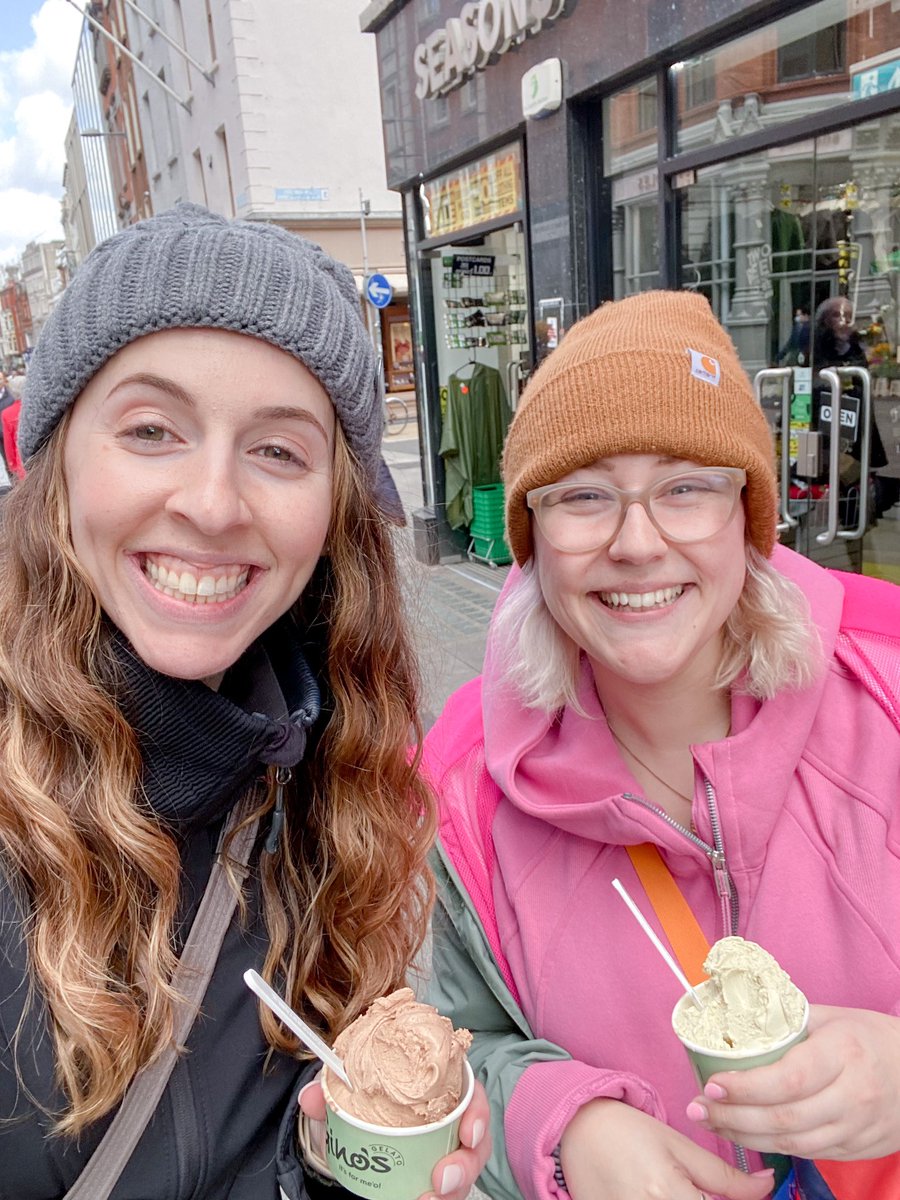 When you find out another <a href="/zwmsnews/">Zionsville West News</a> teacher is in Ireland at the same time as you, obviously you have to meet up! So fun visiting Trinity College Library &amp; grabbing some gelato with Miss Beier in Dublin today 🍀🇮🇪