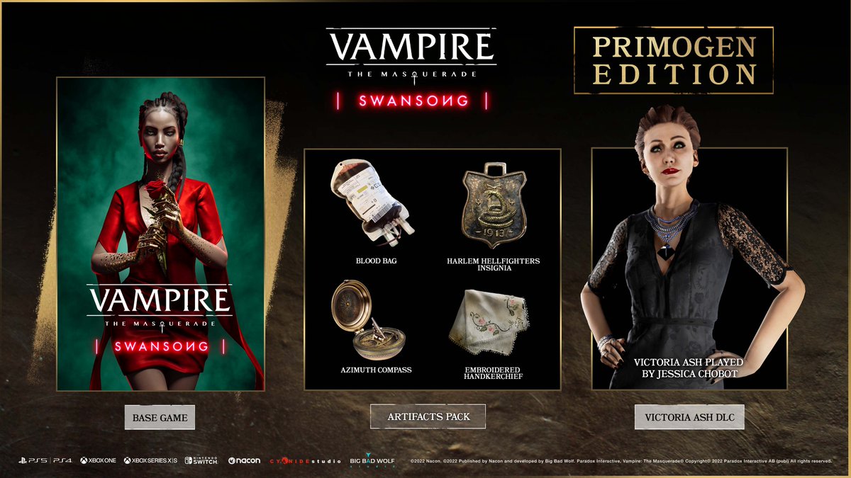 Buy Vampire: The Masquerade - Swansong Alternate Outfits Pack Xbox One