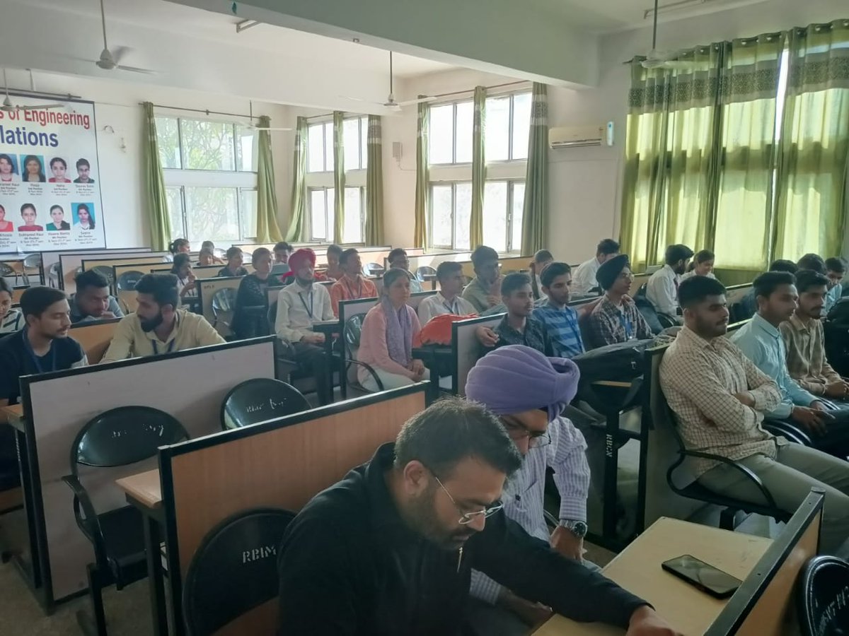 RayatBahraHsp's tweet photo. Smart India Hackathon-2022

Rayat Bahra Institute of Engg. &amp; Nano-technology organised Internal Hackathon 2022 under the initiative of Smart India Hackathon-2022 on 7th April 2022 at 2:30 pm in Seminar Hall, RBIENT (HSP).
#hackthone #smartindia  #RBIENT #students #studentslife https://t.co/o9OHM9Gk7V